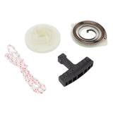 Starter Pulley Replacement Pull Start Pulley Spring Grip Rope Kit for Husqvarna 445e 450 455 460