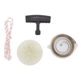 Starter Pulley Replacement Pull Start Pulley Spring Grip Rope Kit for Husqvarna 445e 450 455 460 - Top-Down View