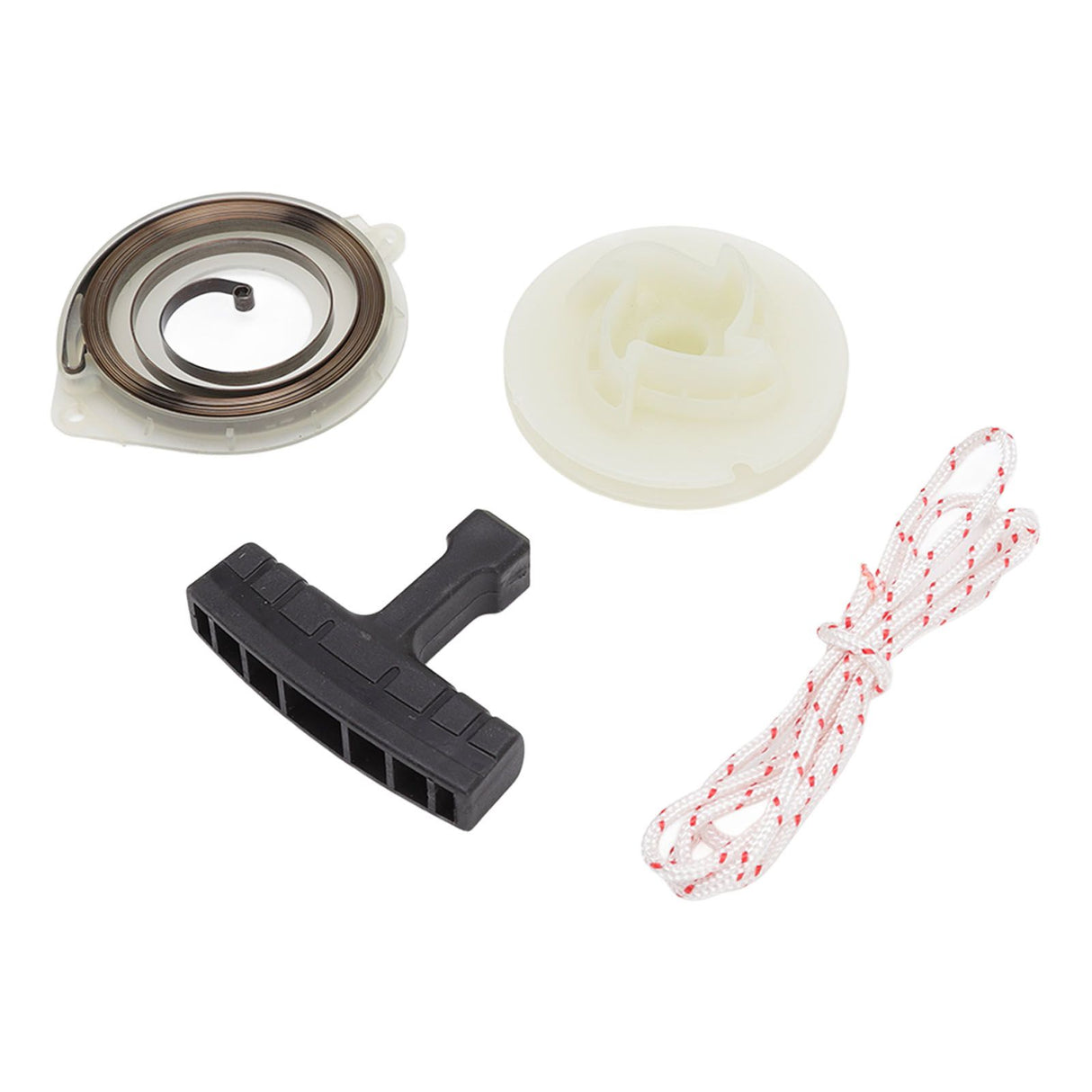 Starter Pulley Replacement Pull Start Pulley Spring Grip Rope Kit for Husqvarna 445e 450 455 460
