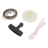Starter Pulley Replacement Pull Start Pulley Spring Grip Rope Kit for Husqvarna 445e 450 455 460