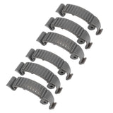 2 Set Cylinder Cover Snap Clip Buckle Top Cover Buckle Clip for Chainsaw 435 440E 445 450 450E 570 575 576 - Front View