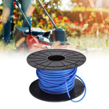 Lawn Mower Trimmer Line Round 4mm Thick 30m Long Blue Replacement for Black and Decker