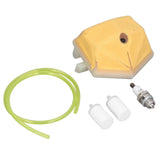 Spark Plug Air Filter Fuel Filter Fuel Line Kit 503‑443201 for Husqvarna 51 55 Chainsaw