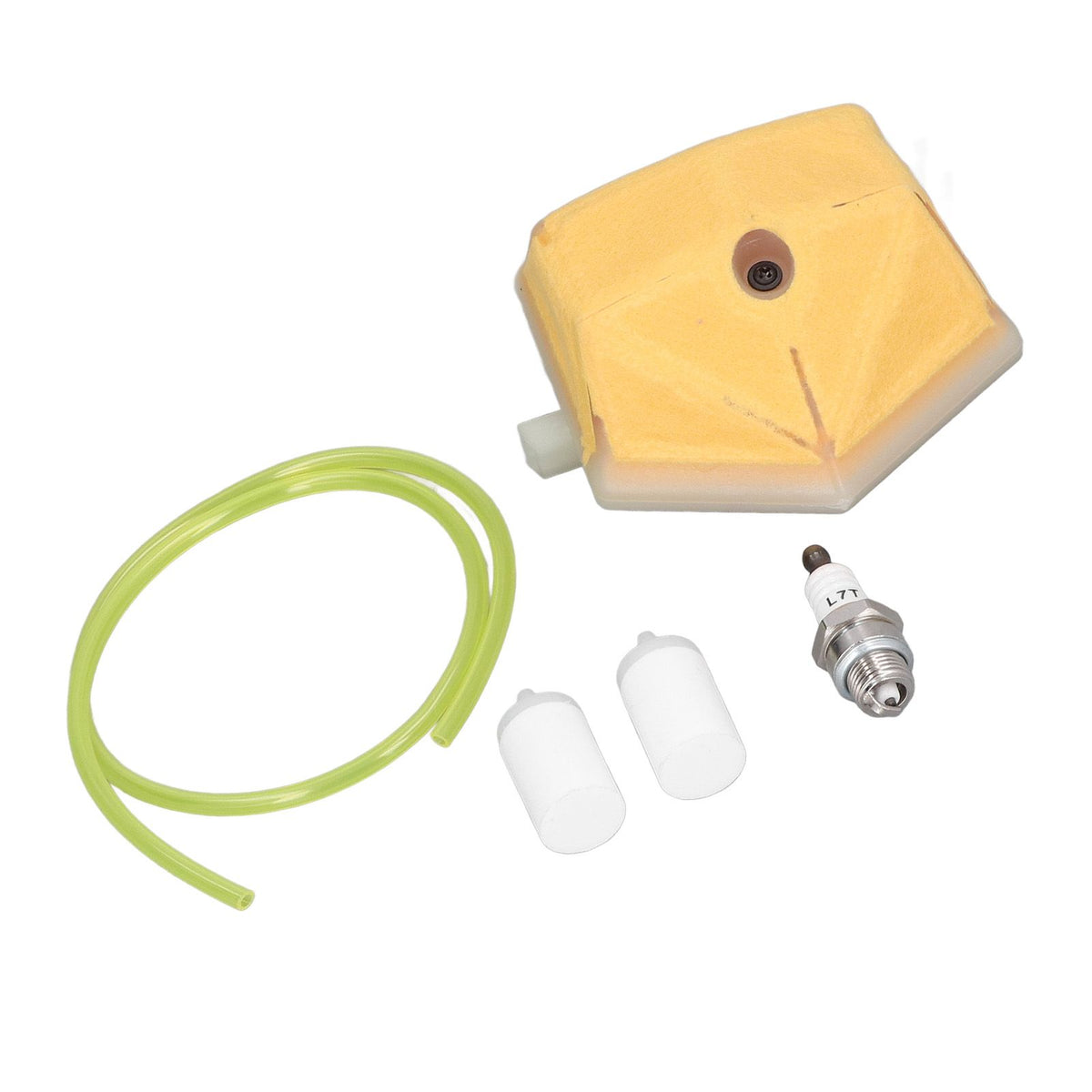 Spark Plug Air Filter Fuel Filter Fuel Line Kit 503‑443201 for Husqvarna 51 55 Chainsaw