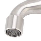 Washing Machine Tub Tap Faucet Stainless Steel Wall Mounted Single Cold Water Tap with Bubbler and Water Valve - Extra Image