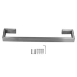 40cm Bath Towel Holder Brushed 304 Stainless Steel Wall Mount Towel Bar Rack for Bathroom
