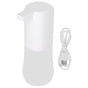 600ml Soap Dispenser Large Capacity Induction Electric Automatic Soap Dispenser for Home BathroomWhite Spray Type