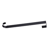 Retractable Door Wreath Hook Adjustable No Punch Door Wreath Hanger Christmas OrnamentBlack