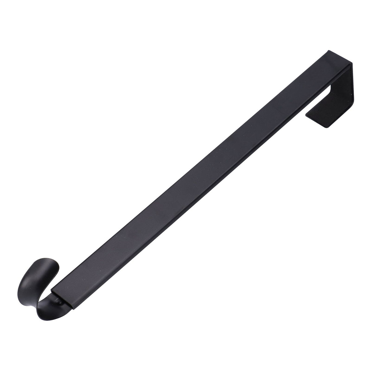 Retractable Door Wreath Hook Adjustable No Punch Door Wreath Hanger Christmas OrnamentBlack