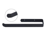 Towel Bar Aluminum Alloy Extended Stable Wall Mounted Toilet Paper Holder for Bathroom Toilet Hotel - Extra Image