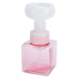 250ml Foaming Bottle PETG Plastic Flower Foam Dispenser Square Bottles for Cosmetic PackagingTransparent Powder