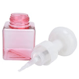 250ml Foaming Bottle PETG Plastic Flower Foam Dispenser Square Bottles for Cosmetic PackagingTransparent Powder