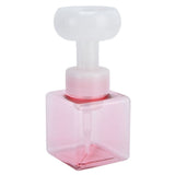 250ml Foaming Bottle PETG Plastic Flower Foam Dispenser Square Bottles for Cosmetic PackagingTransparent Powder
