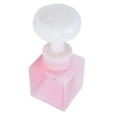 250ml Foaming Bottle PETG Plastic Flower Foam Dispenser Square Bottles for Cosmetic PackagingTransparent Powder