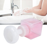 250ml Foaming Bottle PETG Plastic Flower Foam Dispenser Square Bottles for Cosmetic PackagingTransparent Powder