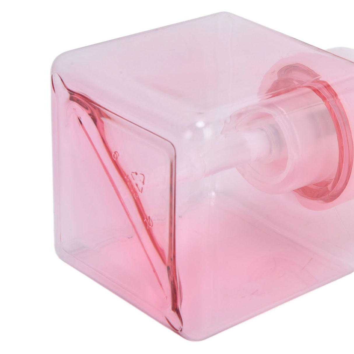 250ml Foaming Bottle PETG Plastic Flower Foam Dispenser Square Bottles for Cosmetic PackagingTransparent Powder