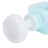 250ml Foaming Bottle PETG Plastic Flower Foam Dispenser Square Bottles for Cosmetic PackagingTransparent Blue - Extra Image