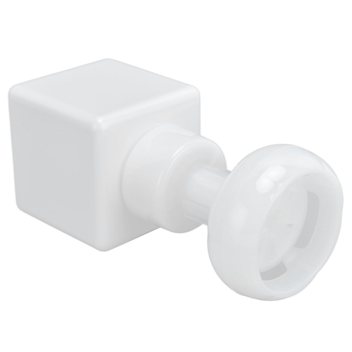 250ml Foaming Bottle PETG Plastic Flower Foam Dispenser Square Bottles for Cosmetic PackagingWhite