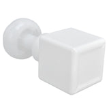 250ml Foaming Bottle PETG Plastic Flower Foam Dispenser Square Bottles for Cosmetic PackagingWhite
