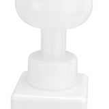 250ml Foaming Bottle PETG Plastic Flower Foam Dispenser Square Bottles for Cosmetic PackagingWhite - Extra Image