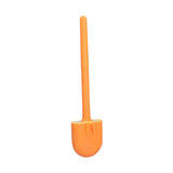 Wall Mounted Toilet Brush Drying Holder Set with Detachable Handle Cleaning Tool for Home Hotel BathroomOrange - Side View