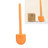 Wall Mounted Toilet Brush Drying Holder Set with Detachable Handle Cleaning Tool for Home Hotel BathroomOrange - Extra Image