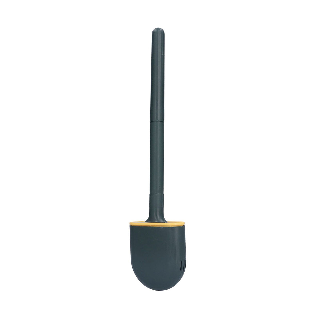 Wall Mounted Toilet Brush Drying Holder Set with Detachable Handle Cleaning Tool for Home Hotel BathroomGreen