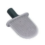 Wall Mounted Toilet Brush Drying Holder Set with Detachable Handle Cleaning Tool for Home Hotel BathroomGreen