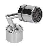 Universal Faucet Sprayer 720° Rotatable Faucet Filter Nozzle for Home Restaurant Silver 22mm Female Thread - Front View