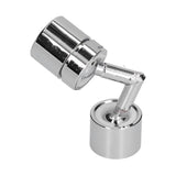 Universal Faucet Sprayer 720° Rotatable Faucet Filter Nozzle for Home Restaurant Silver 22mm Female Thread - Rear View