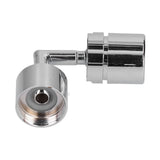 Universal Faucet Sprayer 720° Rotatable Faucet Filter Nozzle for Home Restaurant Silver 22mm Female Thread