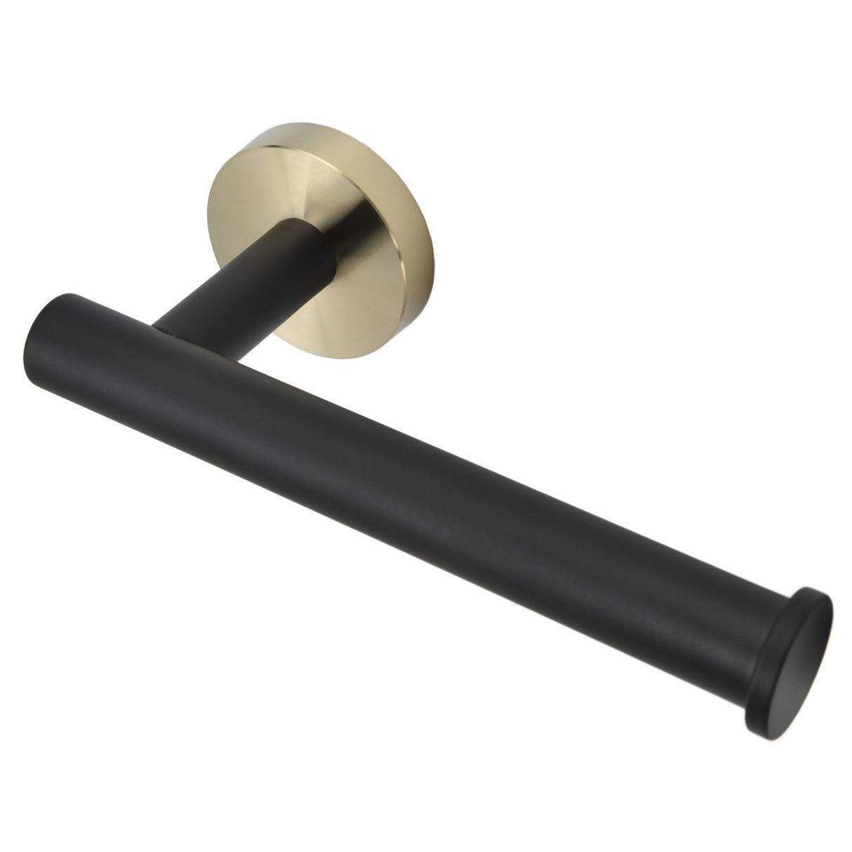 Wall Mounted Toilet Paper Holder 304 Stainless Steel Tissue Roll Holder for Bathroom Toilet Black Gold
