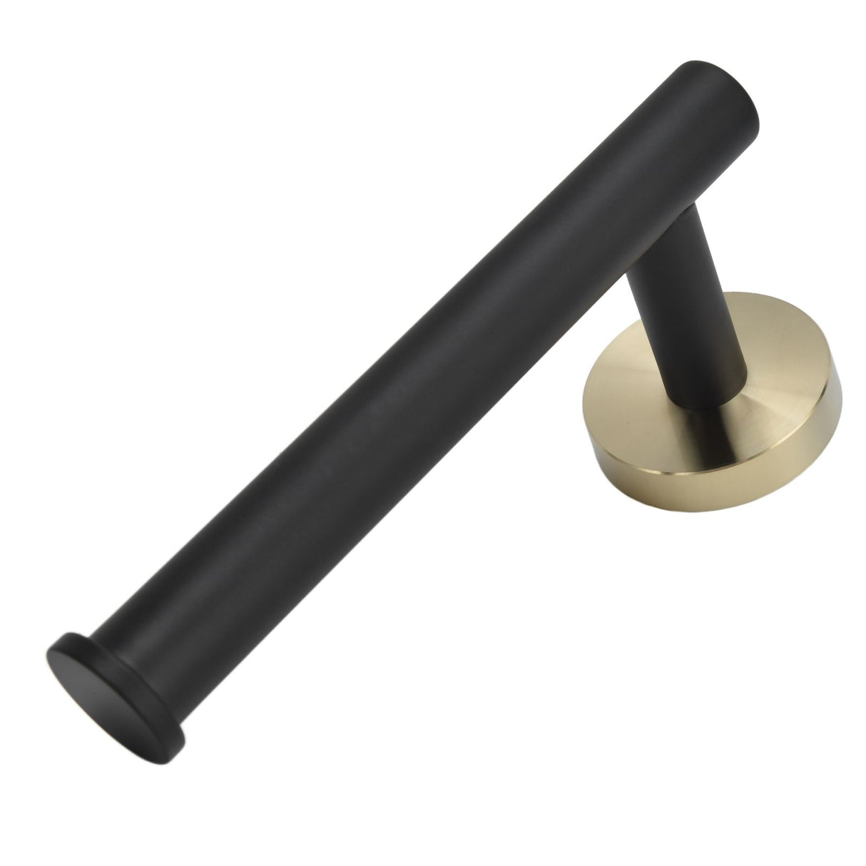 Wall Mounted Toilet Paper Holder 304 Stainless Steel Tissue Roll Holder for Bathroom Toilet Black Gold