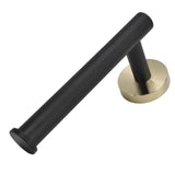 Wall Mounted Toilet Paper Holder 304 Stainless Steel Tissue Roll Holder for Bathroom Toilet Black Gold