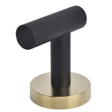 Towel Bar 4 Protective Layers Elegant Style Black Gold Bath Accessories for Kitchen Hotel