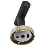 Towel Bar 4 Protective Layers Elegant Style Black Gold Bath Accessories for Kitchen Hotel - Extra Image