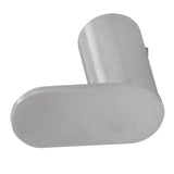 Towel Hook Stainless Steel Sturdy Durable Fashionable Rustproof Scratch Resistance Bathroom Hooks - Front View