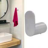 Towel Hook Stainless Steel Sturdy Durable Fashionable Rustproof Scratch Resistance Bathroom Hooks