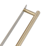 Single Rod Towel Bar 304 Stainless Steel Wall Mount Adhesive Kitchen Dish Cloth Hanger Brushed Towel Rack for Home40cm
