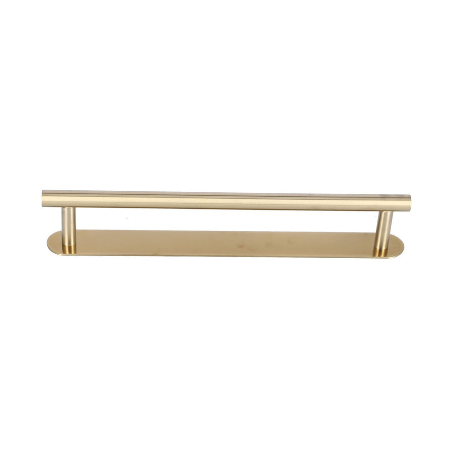 Single Rod Towel Bar 304 Stainless Steel Wall Mount Adhesive Kitchen Dish Cloth Hanger Brushed Towel Rack for Home50cm