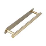 Single Rod Towel Bar 304 Stainless Steel Wall Mount Adhesive Kitchen Dish Cloth Hanger Brushed Towel Rack for Home50cm