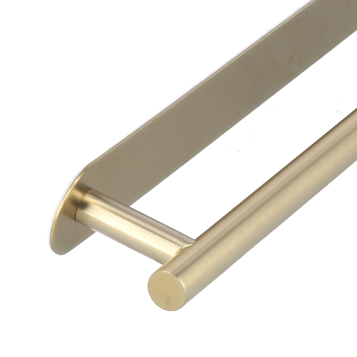 Single Rod Towel Bar 304 Stainless Steel Wall Mount Adhesive Kitchen Dish Cloth Hanger Brushed Towel Rack for Home50cm