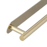 Single Rod Towel Bar 304 Stainless Steel Wall Mount Adhesive Kitchen Dish Cloth Hanger Brushed Towel Rack for Home50cm