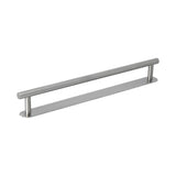 304 Stainless Steel Towel Rack Modern Style Single Rod Towel Bar Kitchen Dish Cloth Hanger for Bathroom Laundry Room50cm - Front View
