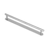 304 Stainless Steel Towel Rack Modern Style Single Rod Towel Bar Kitchen Dish Cloth Hanger for Bathroom Laundry Room50cm - 45-Degree Angle