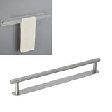 304 Stainless Steel Towel Rack Modern Style Single Rod Towel Bar Kitchen Dish Cloth Hanger for Bathroom Laundry Room50cm - Extra Image