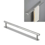 304 Stainless Steel Towel Rack Modern Style Single Rod Towel Bar Kitchen Dish Cloth Hanger for Bathroom Laundry Room50cm