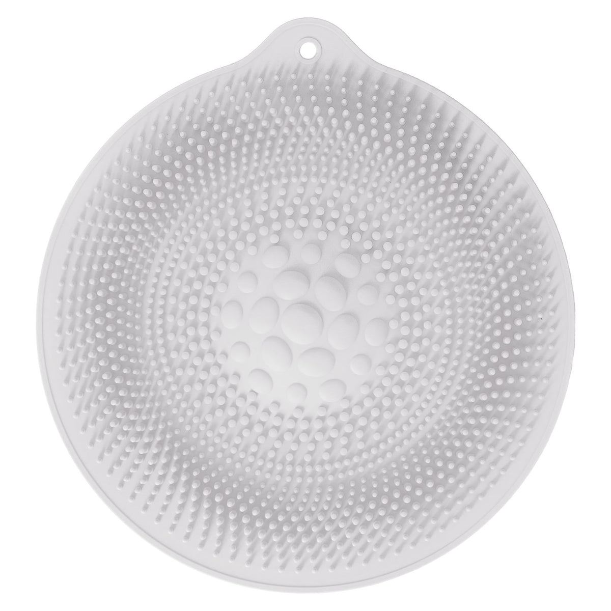 Natural Rubber Foot Bath Mat Innovative Anti Slip Shower Mat for Bathroom Foot Massager KitchenLight Gray