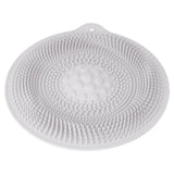 Natural Rubber Foot Bath Mat Innovative Anti Slip Shower Mat for Bathroom Foot Massager KitchenLight Gray