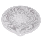 Natural Rubber Foot Bath Mat Innovative Anti Slip Shower Mat for Bathroom Foot Massager KitchenLight Gray - Extra Image